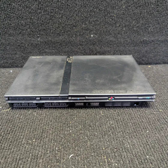 PlayStation 2 (PS2) Slim Black Console Bundle - Tested Ready to Play