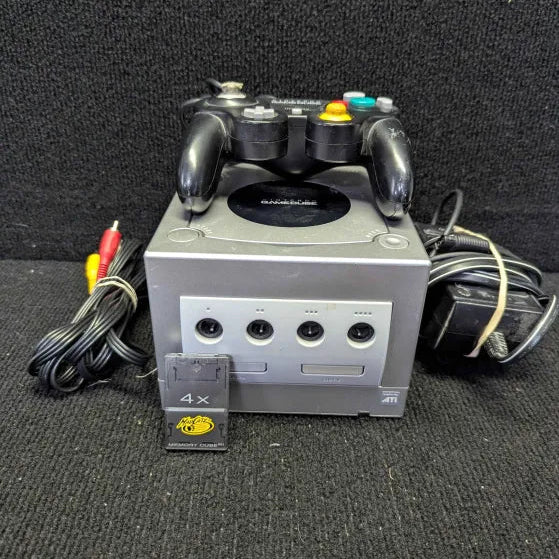 Gamecube Console Bundle - Silver ([RTP] Ready to Play)