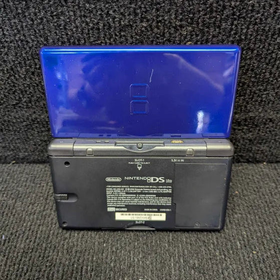 Nintendo DS Lite Console - Dark Blue - Ready To Play - COMPLETE IN BOX
