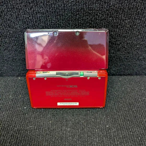 Nintendo 3DS Console - Flame Red - Tested Ready to Play