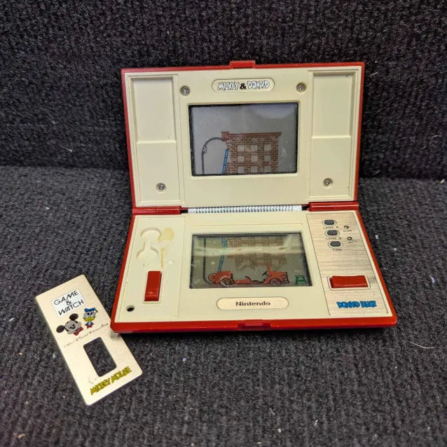 NINTENDO GAME & WATCH Mickey & Donald Multi Screen 1983 (BROKEN)