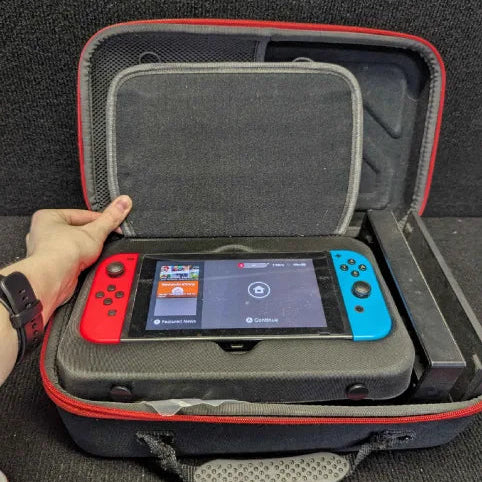 Nintendo Switch Console Bundle with Carrying Case (Ready to Play)
