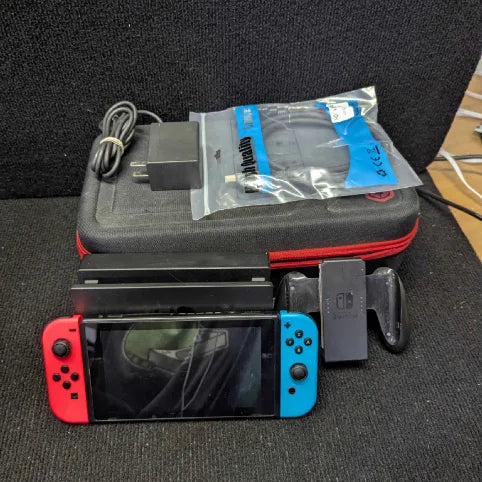 Nintendo Switch Console Bundle with Carrying Case (Ready to Play)