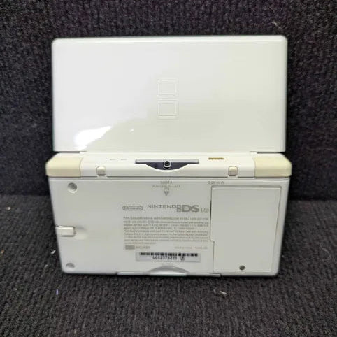 Nintendo DS Lite Console - White - (Ready To Play) - With Mario Carry Case