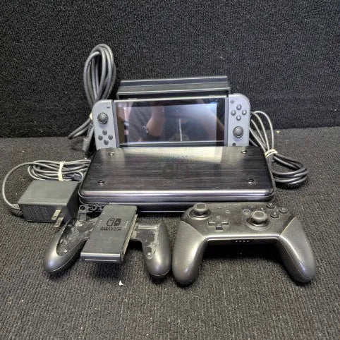 Nintendo Switch Console Bundle with Carrying Case - Pro Controller (Ready to Play)