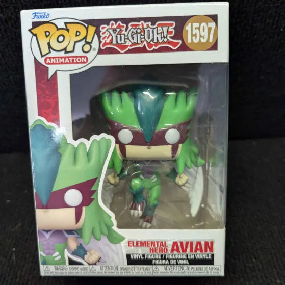 Funko Pop! Animation: Yu-Gi-Oh! - Elemental Hero Avian #1597