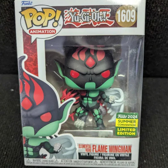 Funko Pop! Vinyl: Yu-Gi-Oh! - Elemental Hero Flame Wingman #1609