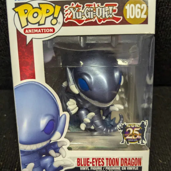Funko Pop! Animation: Yu-Gi-Oh - Blue Eyes Toon Dragon (Mettalic) Multicolor #1062