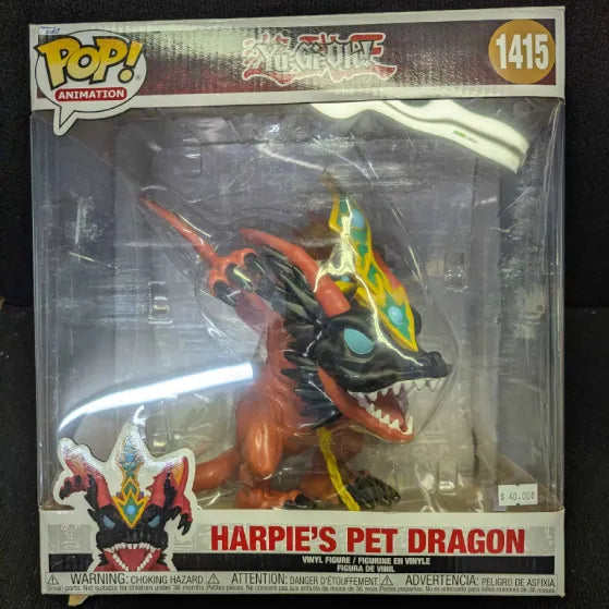 Pop! YuGiOh: Jumbo Harpie's Pet Dragon 10-Inch #1415