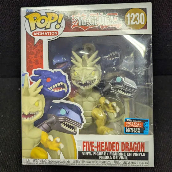 Funko POP! Super Animation: Yu-Gi-Oh! Five-Headed Dragon Figure #1230