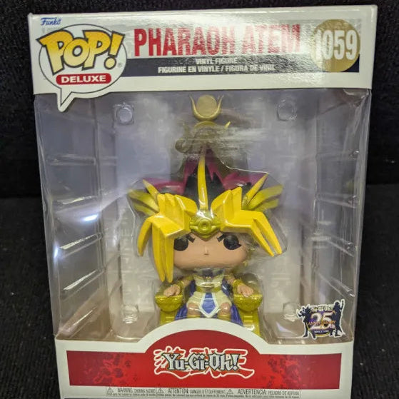 PHARAOH ATEM - YU-GI-OH! FUNKO POP "DELUXE" #1059 25TH ANNIVERSARY