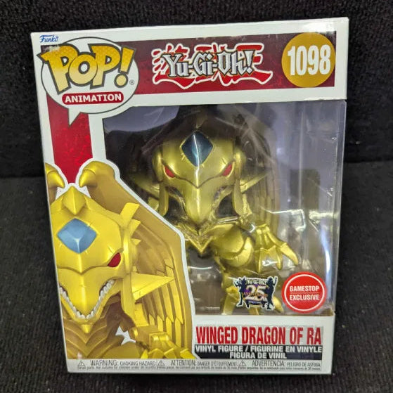 Funko Pop! Winged Dragon of Ra Exclusive 6 inch Figure #1098