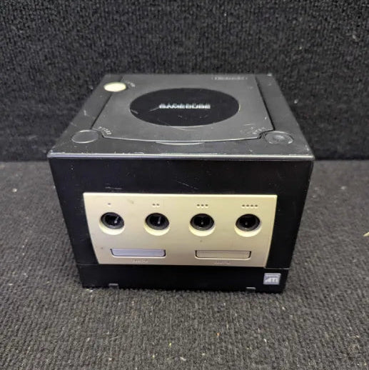 Gamecube Console Bundle - Black - TESTED - Ready To Play