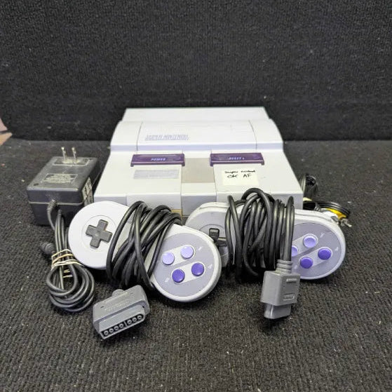 SNES - Super Nintendo Entertainment System - Ready to Play