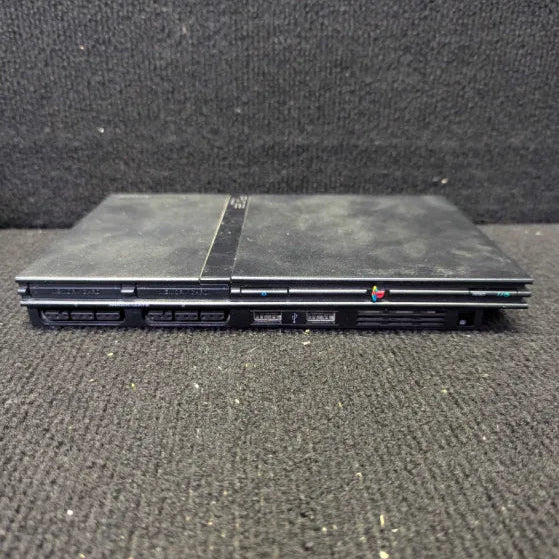 PlayStation 2 Slim Black Console Bundle - COMPLETE IN BOX