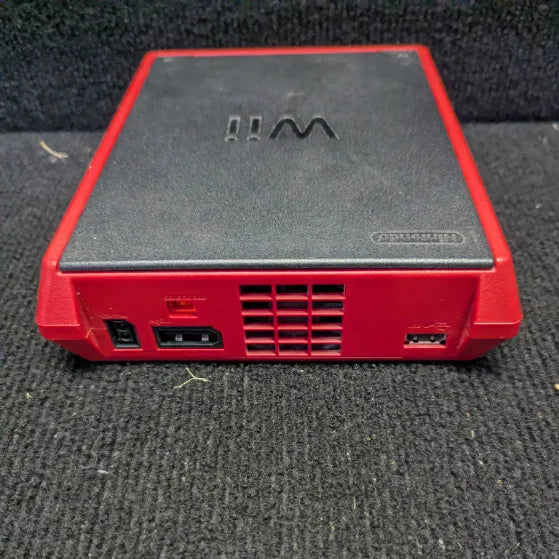 Nintendo Wii Bundle: Red/Black - (Tested & Ready To Play)