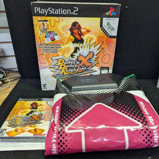 Dance Dance Revolution X (Sony PlayStation 2) - Bundle (COMPLETE)