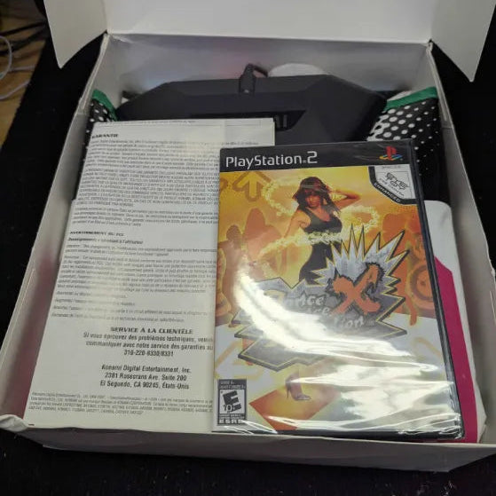 Dance Dance Revolution X (Sony PlayStation 2) - Bundle (COMPLETE)