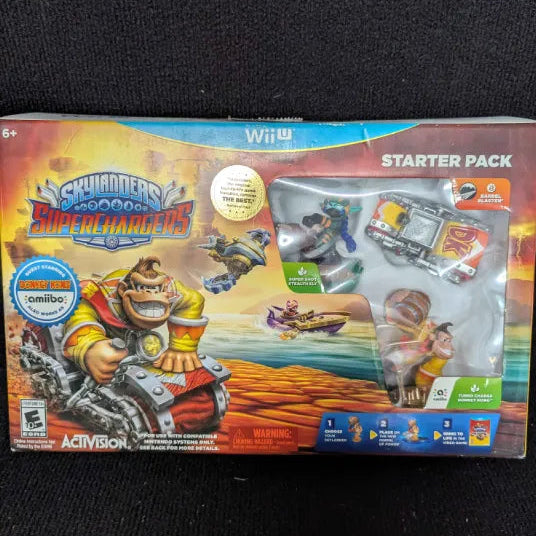 Skylanders Superchargers - Wii U - Complete in Box