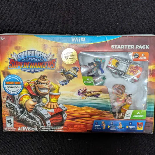 Skylanders Superchargers - Wii U - Complete in Box
