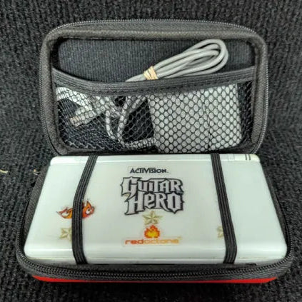 Nintendo DS Lite Console - White - (Ready To Play) - With Red Case