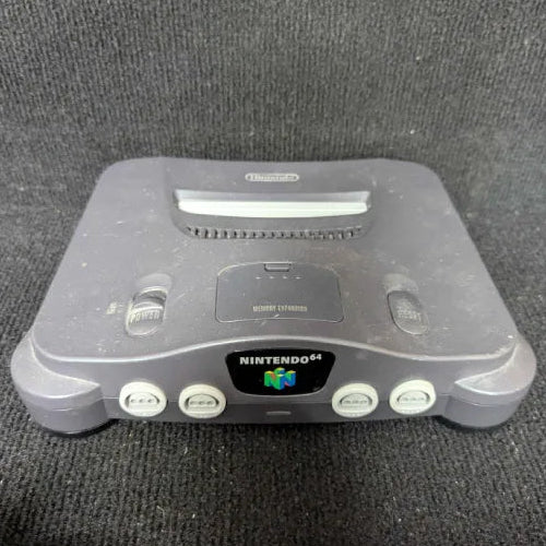 Nintendo 64 Console - Black Controller - Tested & Ready to Play
