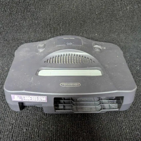 Nintendo 64 Console - Black Controller - Tested & Ready to Play