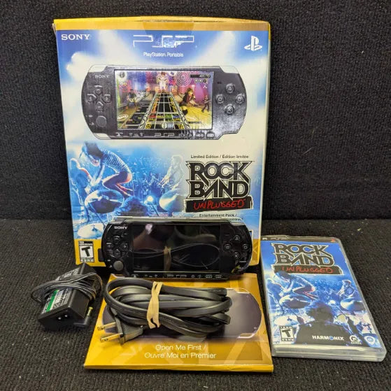Sony PSP 3000 - Handheld System PlayStation Portable Rock Band Edition - BOX INCLUDED