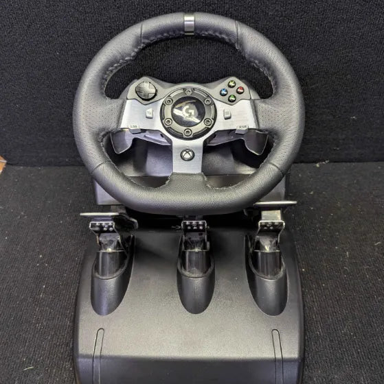 Logitech - G920 Driving Force Racing Wheel - Pre-Owned (MISSING POWERCORD)