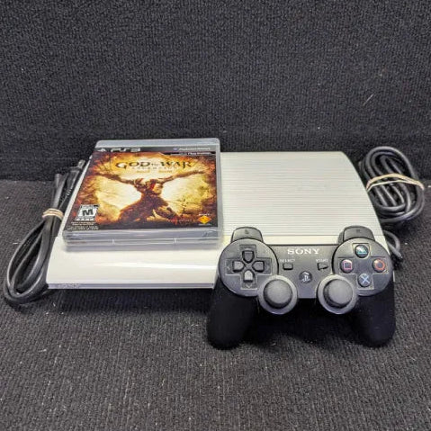 Playstation 3 Console (White) - (Tested - Ready To Play)
