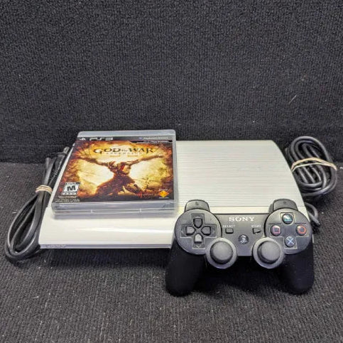 Playstation 3 Console (White) - (Tested - Ready To Play)