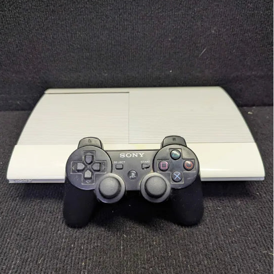 Playstation 3 Console (White) - (Tested - Ready To Play)