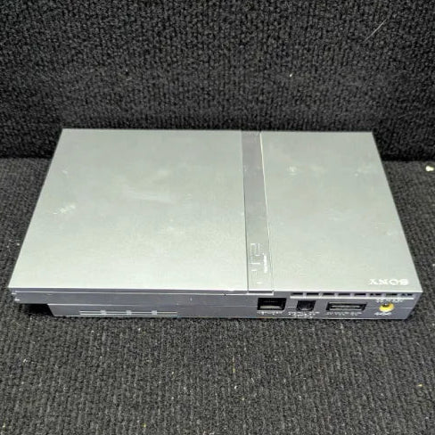 Playstation 2 slim (silver) - Tested & Ready to play - IN BOX
