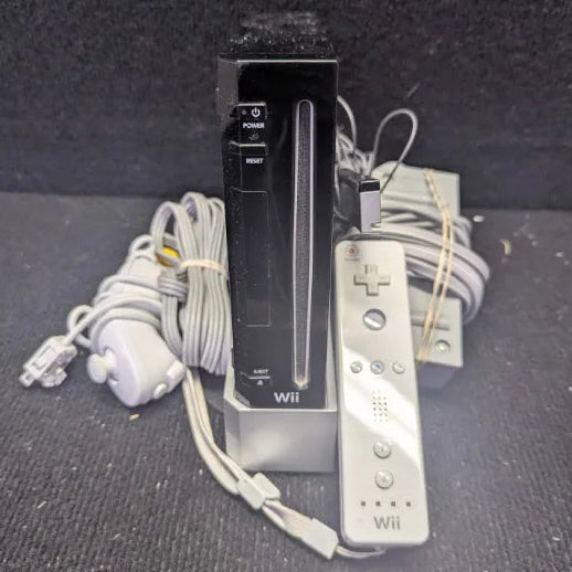 Nintendo Wii Bundle Console: Black - (Tested & Ready To Play)