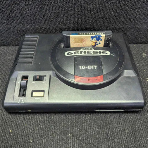 Sega Genesis Console Model 1 - 16-bit Entertainment System + Sonic Game (IN BOX)
