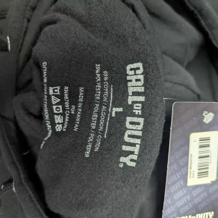 Call of Duty: Modern Warfare 4 Logo - Black Pullover Hoodie