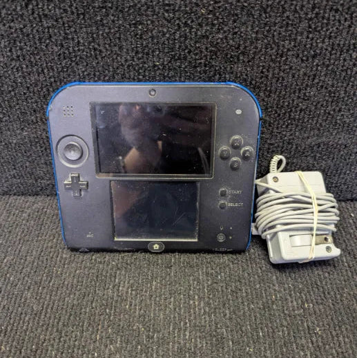 Nintendo 2DS Console - Black / Blue - Tested & Ready To Play