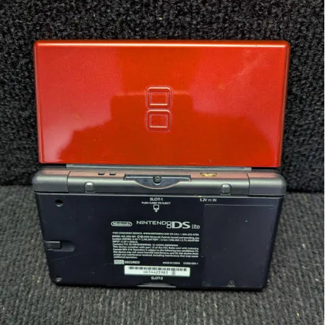 Nintendo DS Lite Console - Dark Red - Ready To Play