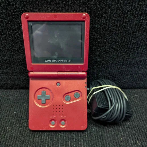 Gameboy Advance SP - Flame Red (Tested & Ready To Play)