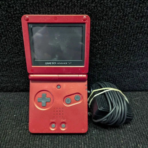 Gameboy Advance SP - Flame Red (Tested & Ready To Play)