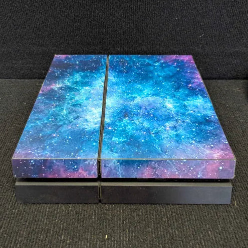PlayStation 4 Console - Tested & Working - (Galaxy Cover)