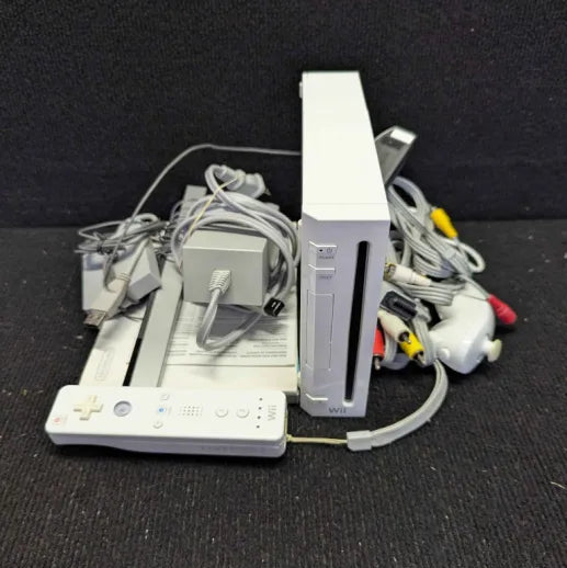 Nintendo Wii Bundle Console - White - (Tested & Ready To Play)