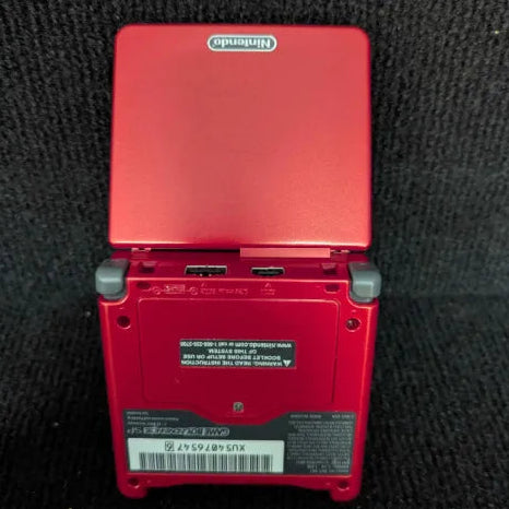 Gameboy Advance SP - Red (Tested & Ready To Play)