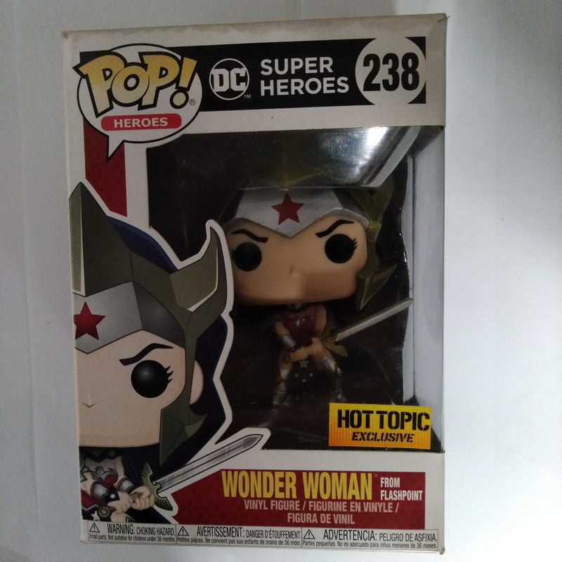 Wonder Woman From Flashpoint #238 Bobble Head Pop! Vinyl Figure