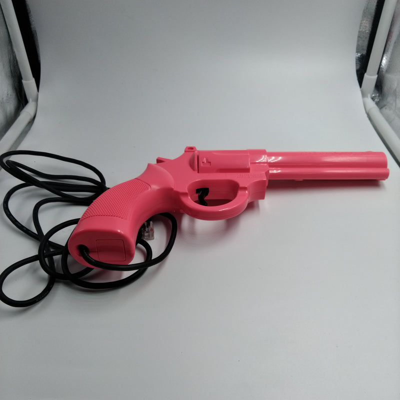 The Justifier Lethal Enforcers Sega Gun Second Player - Pink (CIB)