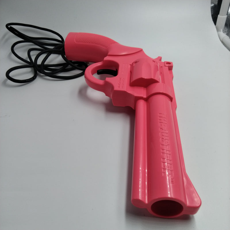The Justifier Lethal Enforcers Sega Gun Second Player - Pink (CIB)