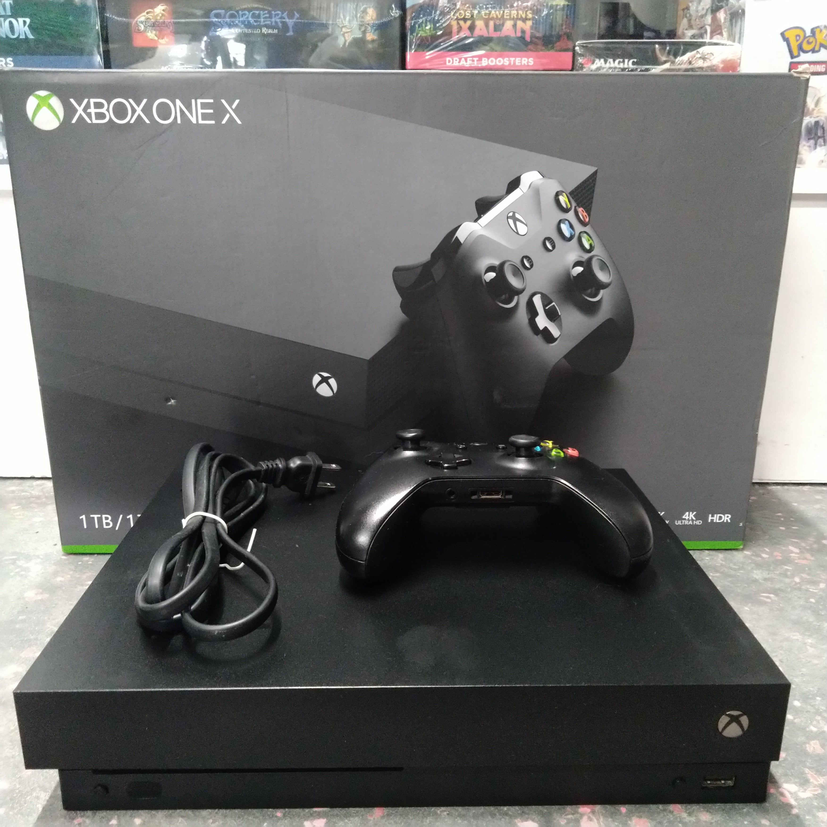 Xbox One X 1TB Console - Black (CIB / Ready To Play)