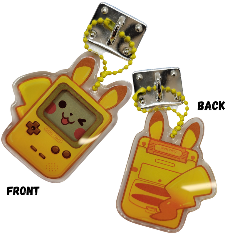 Pikachu Gameboy Pokemon Keychain