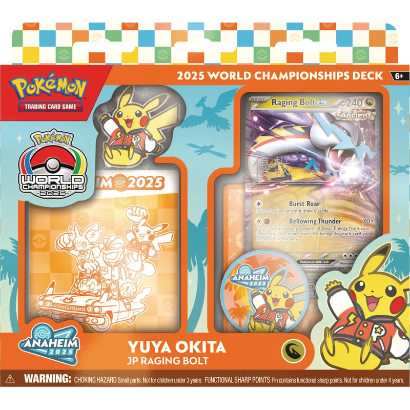 Pokemon - World Championship Decks 2025 - Yuya Okita - P Raging Bolt (Junior Champion)