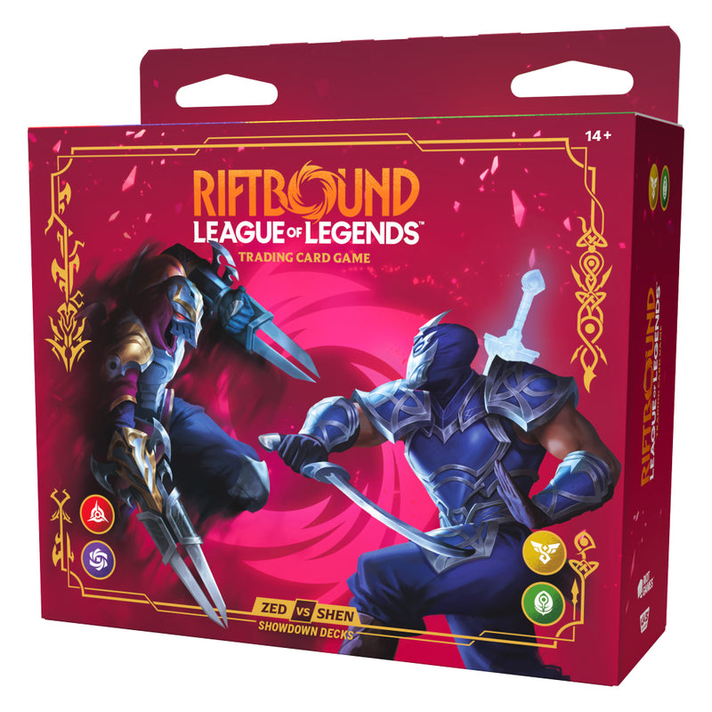 Riftbound Vendetta Showdown Deck - Zed Versus Shen